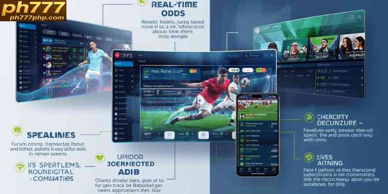  Modern sports betting platforms offer real-time odds, live streaming, and mobile compatibility.
